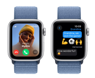 Apple Watch SE 2 40/Silver Aluminum/Winter Blue Sport Loop LTE - 1180711 - zdjęcie 4
